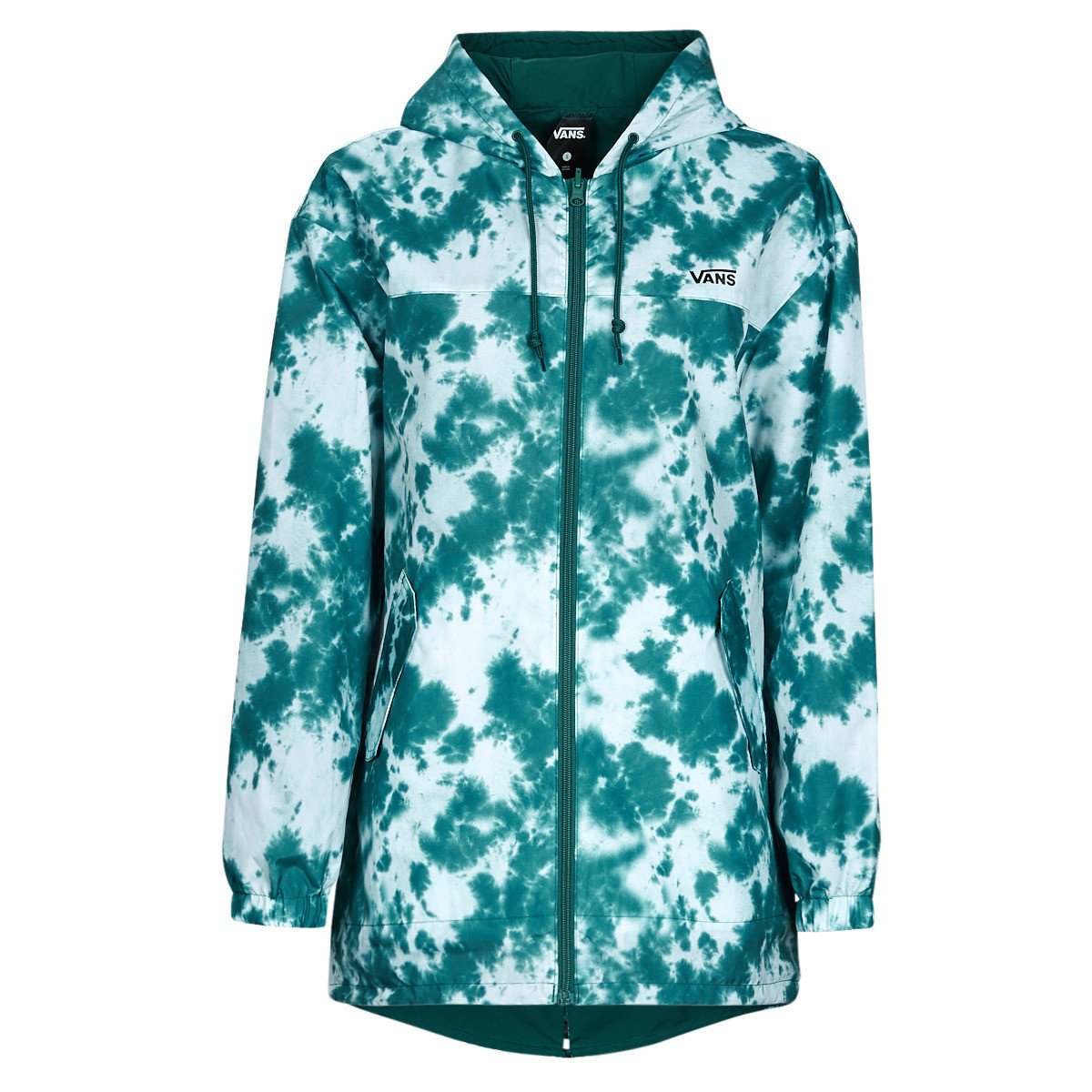 Vans  MERCY REVERSIBLE PARKA  Zelená