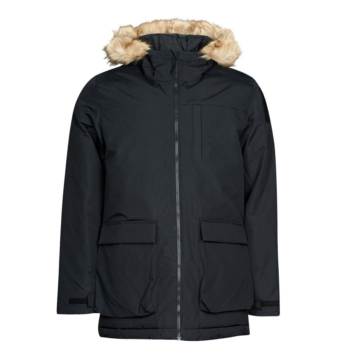 adidas  HOODED PARKA  Černá
