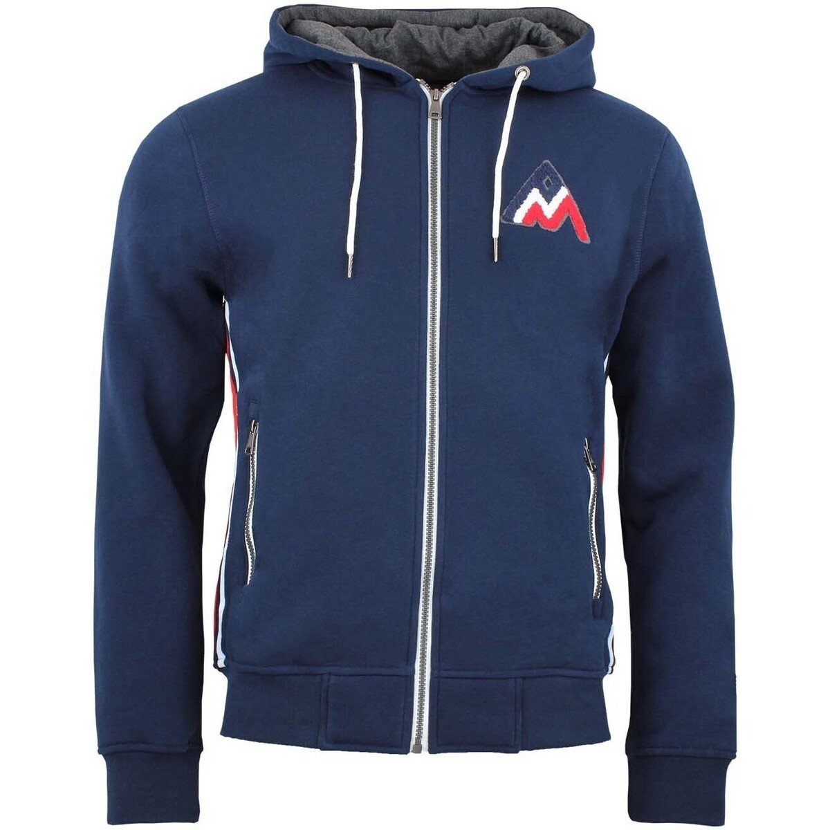 Peak Mountain  Sweat zippé à capuche homme CHARLES  Tmavě modrá