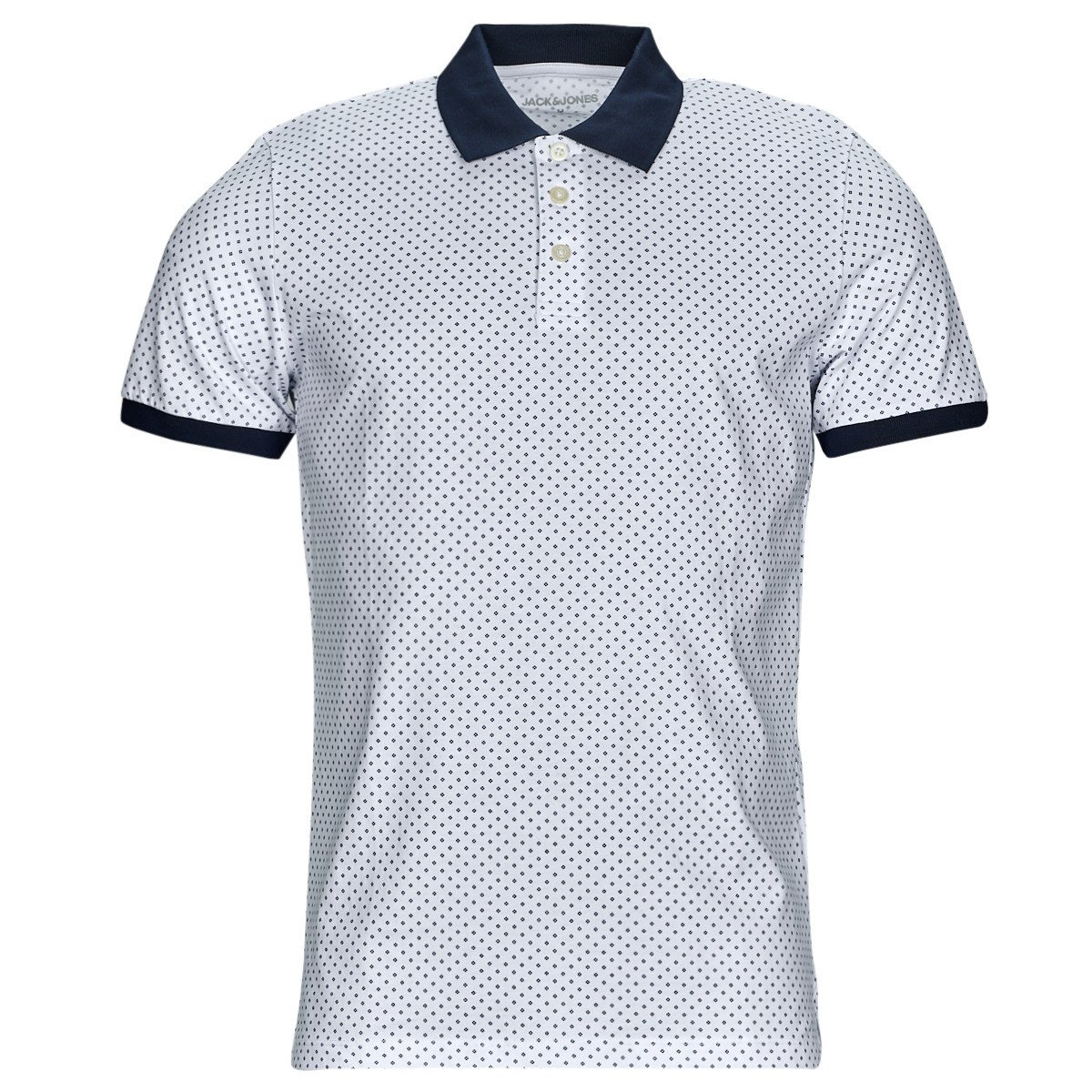 Jack & Jones  JJNEW TERAKOTA POLO SS  Bílá