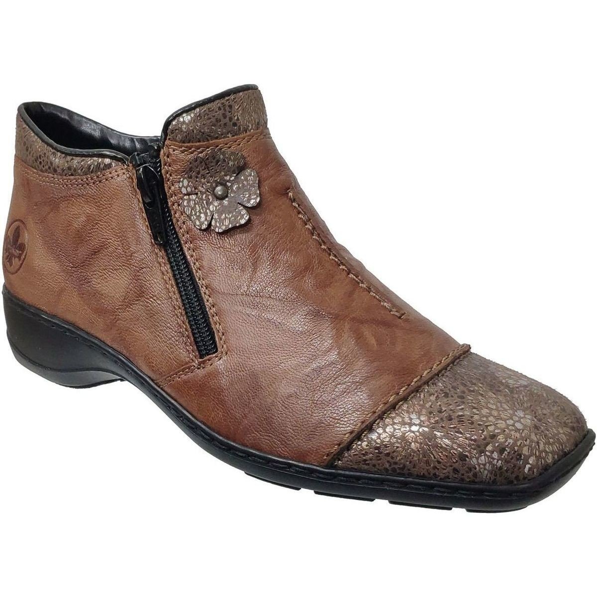 Rieker  58388-01  Hnědá