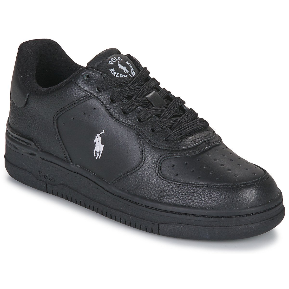 Polo Ralph Lauren  MASTERS CRT-SNEAKERS-LOW TOP LACE  Černá