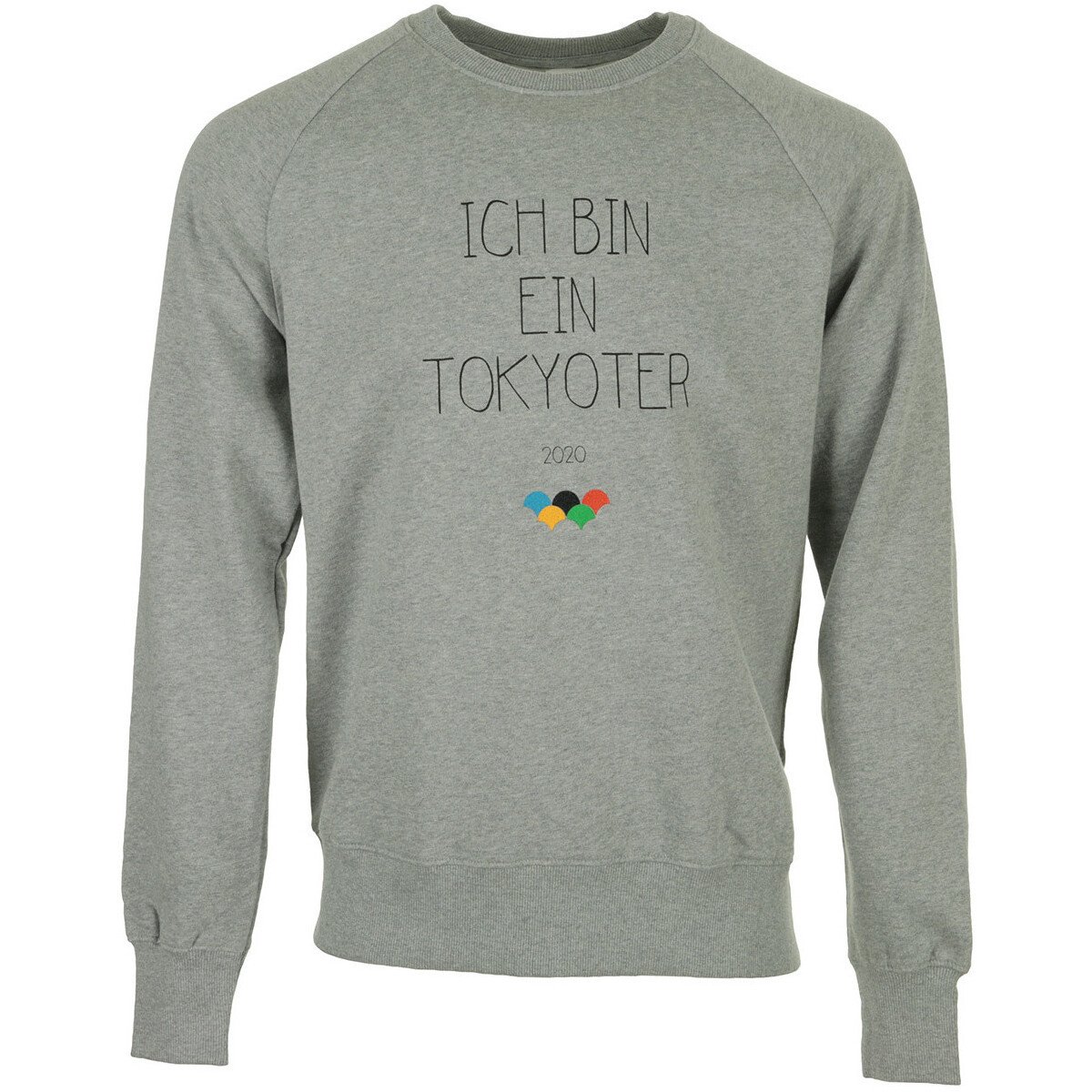 Civissum  Ich Bin Ein Tokyoter Sweat  Šedá