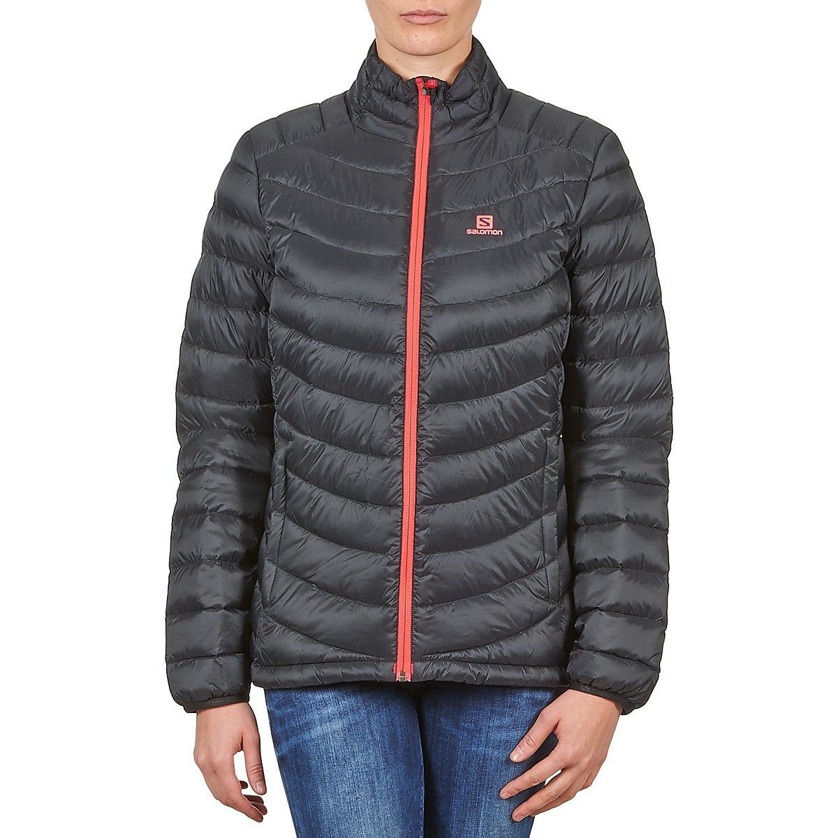 Salomon  Jacket HALO DOWN JACKET W BLACK  Černá