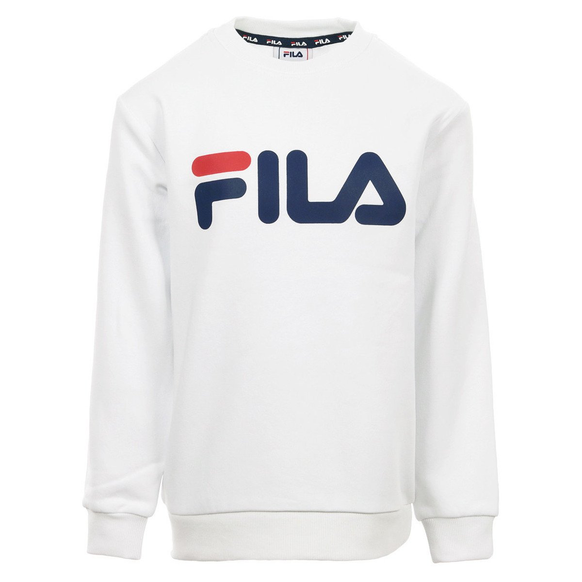 Fila  Kids Classic Logo Crew Sweat  Bílá