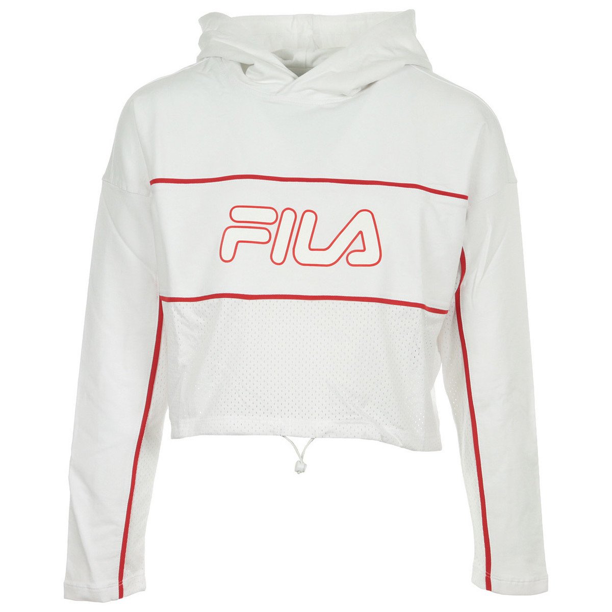 Fila  Romy Hooded Top Wn's  Bílá