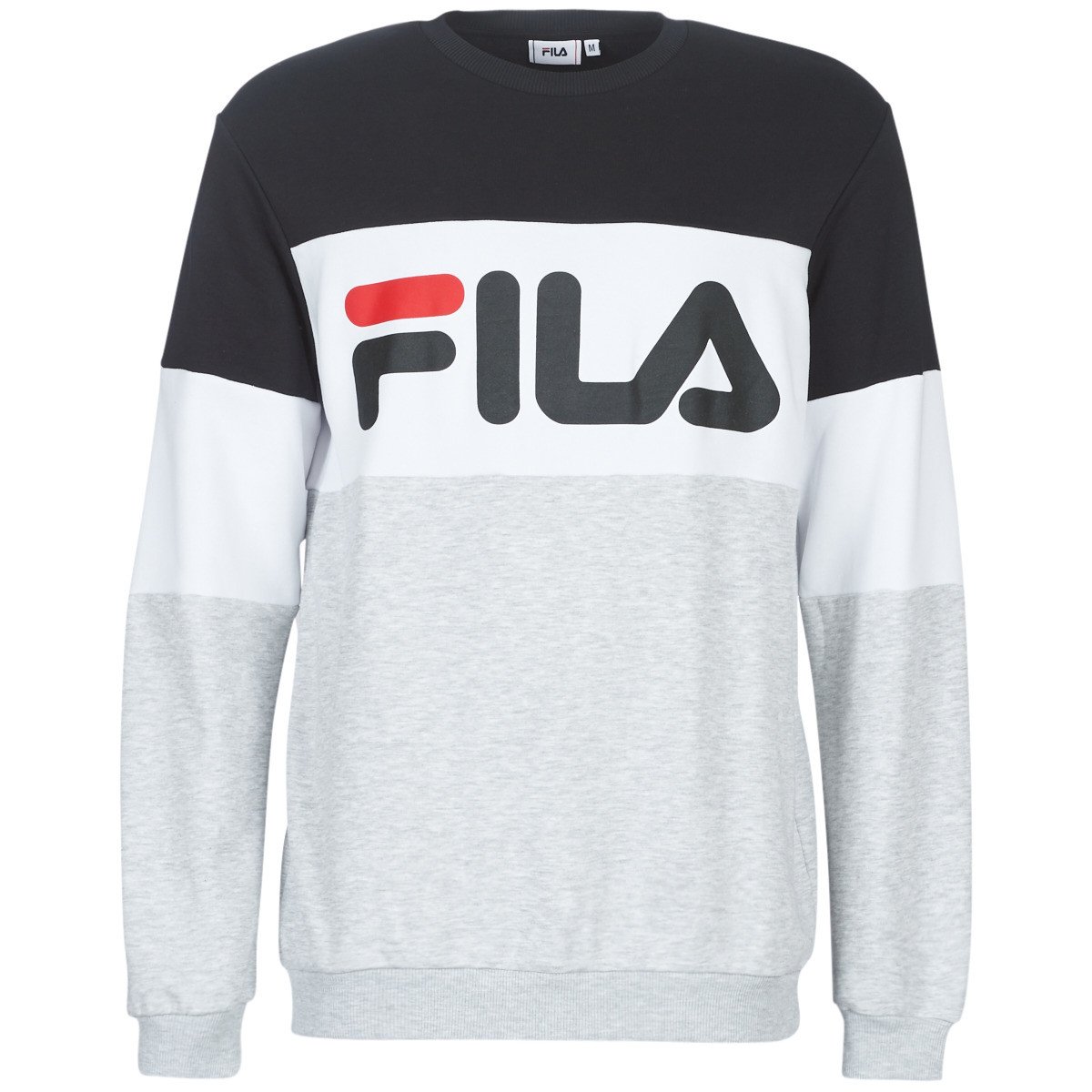 Fila  STRAIGHT BLOCKED CREW  Šedá