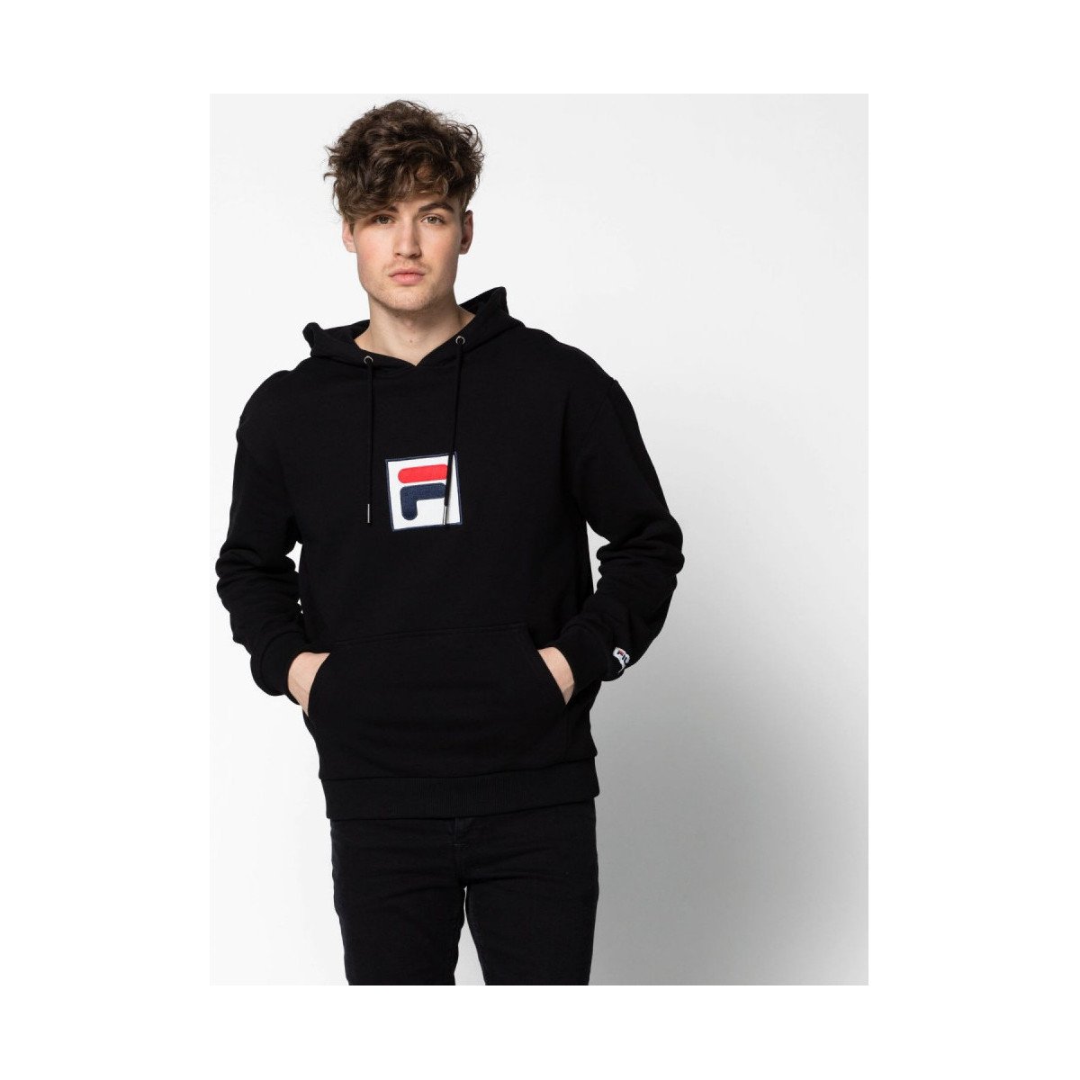 Fila  Men shawn hooded sweat  Černá