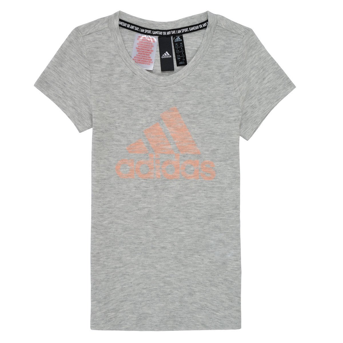 adidas  JG A MHE TEE  Šedá
