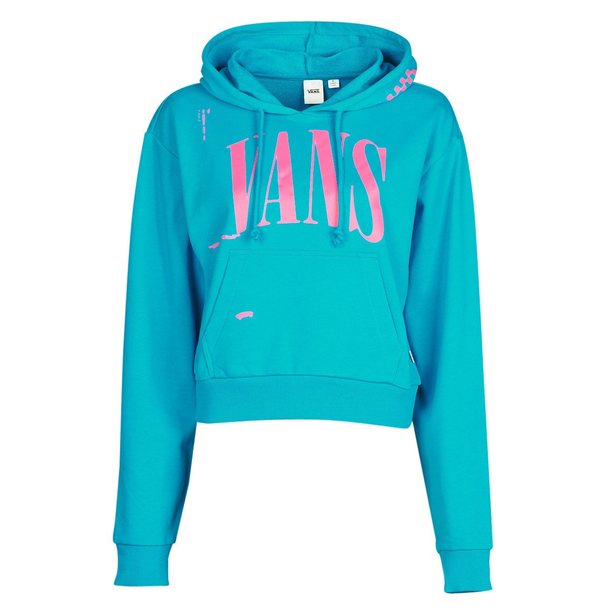 Vans  WM KAYE CROP HOODIE  Modrá