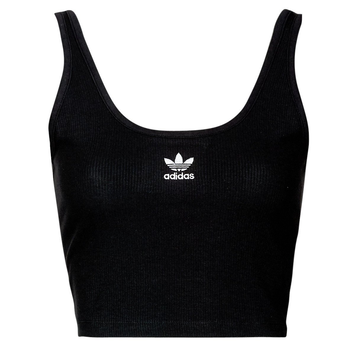 adidas  TANK TOP  Černá