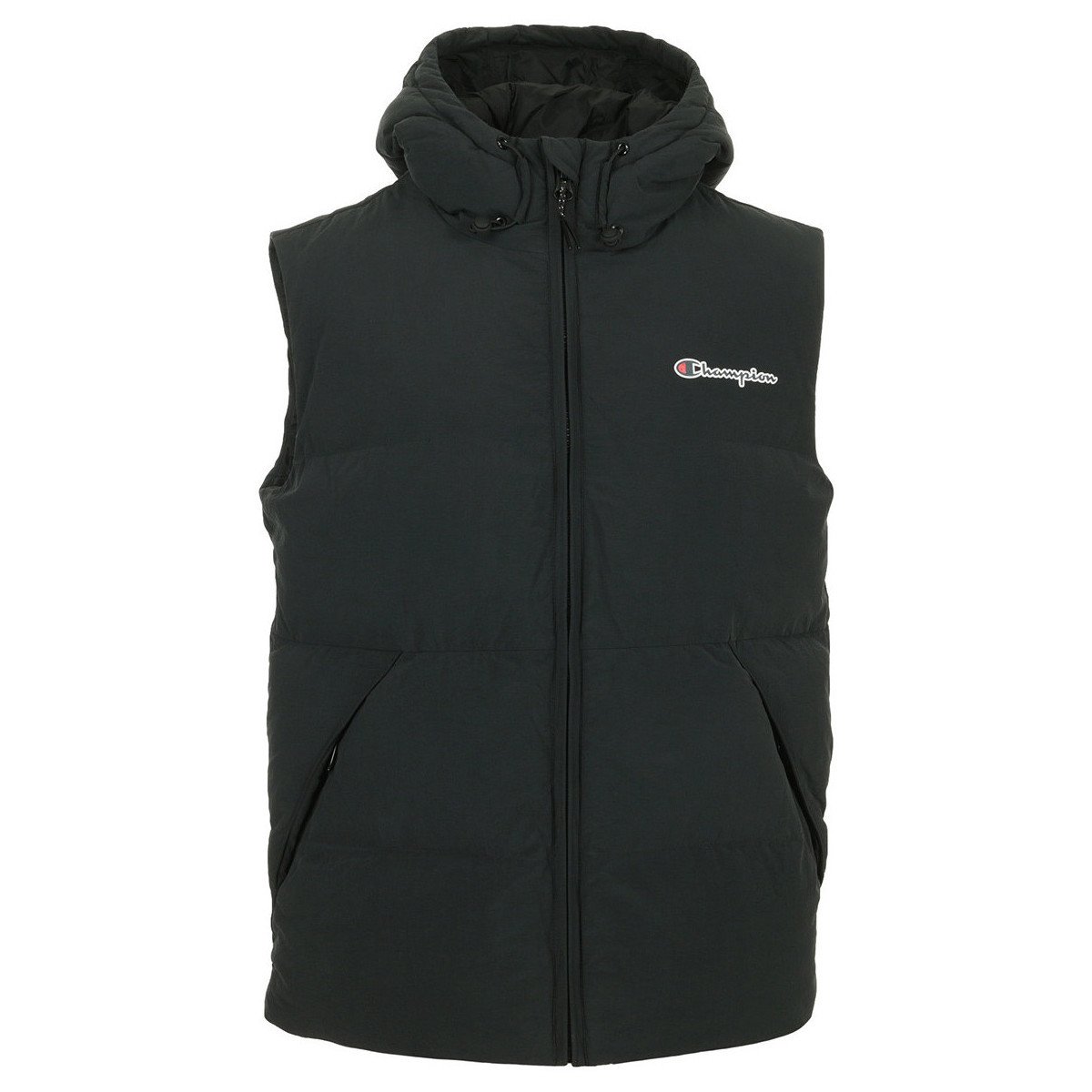 Champion  Hooded Full Zip Vest  Černá