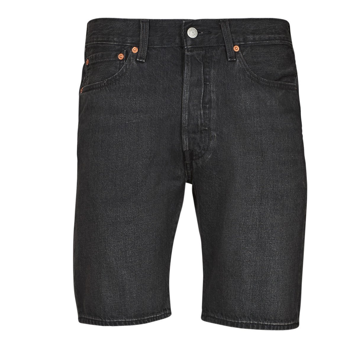 Levis  501® HEMMED SHORT  Černá