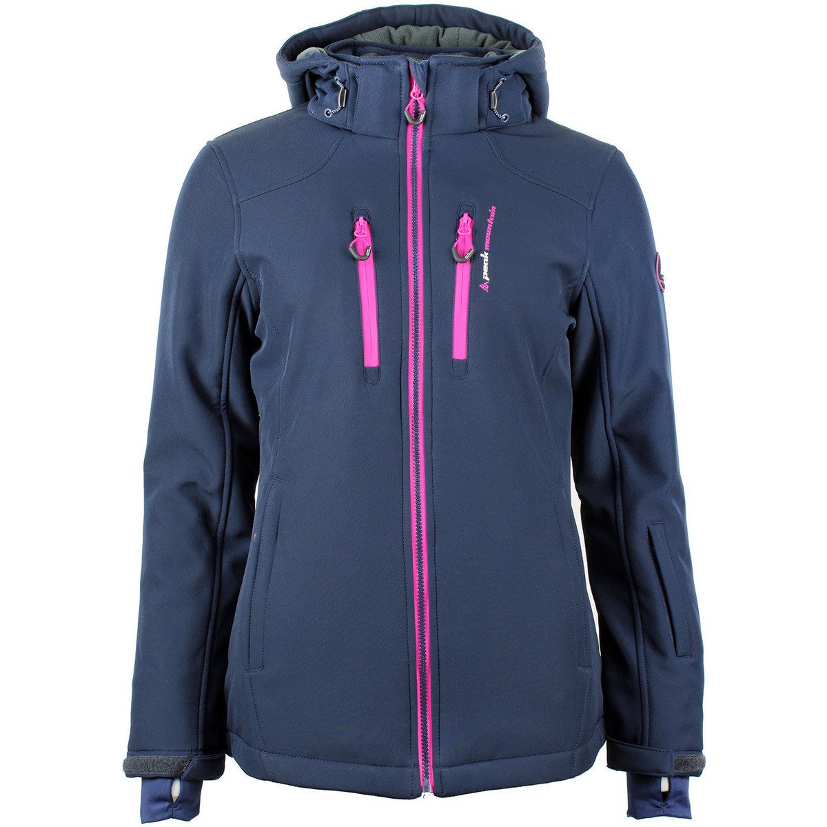 Peak Mountain  Blouson softshell femme ANADI  Tmavě modrá