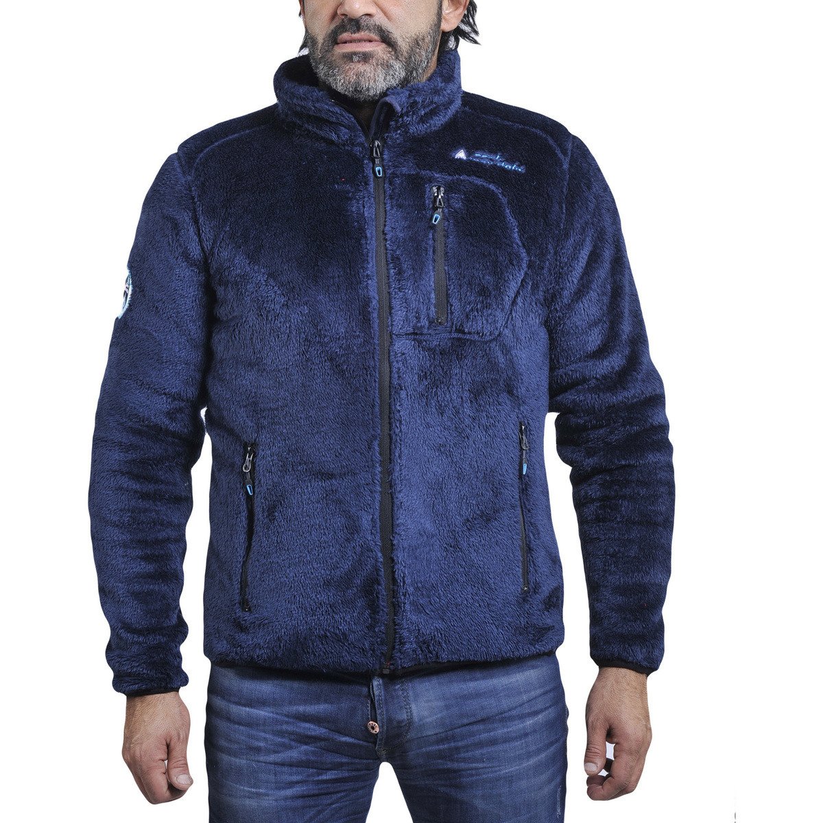 Peak Mountain  Blouson polaire homme CARIAN  Tmavě modrá
