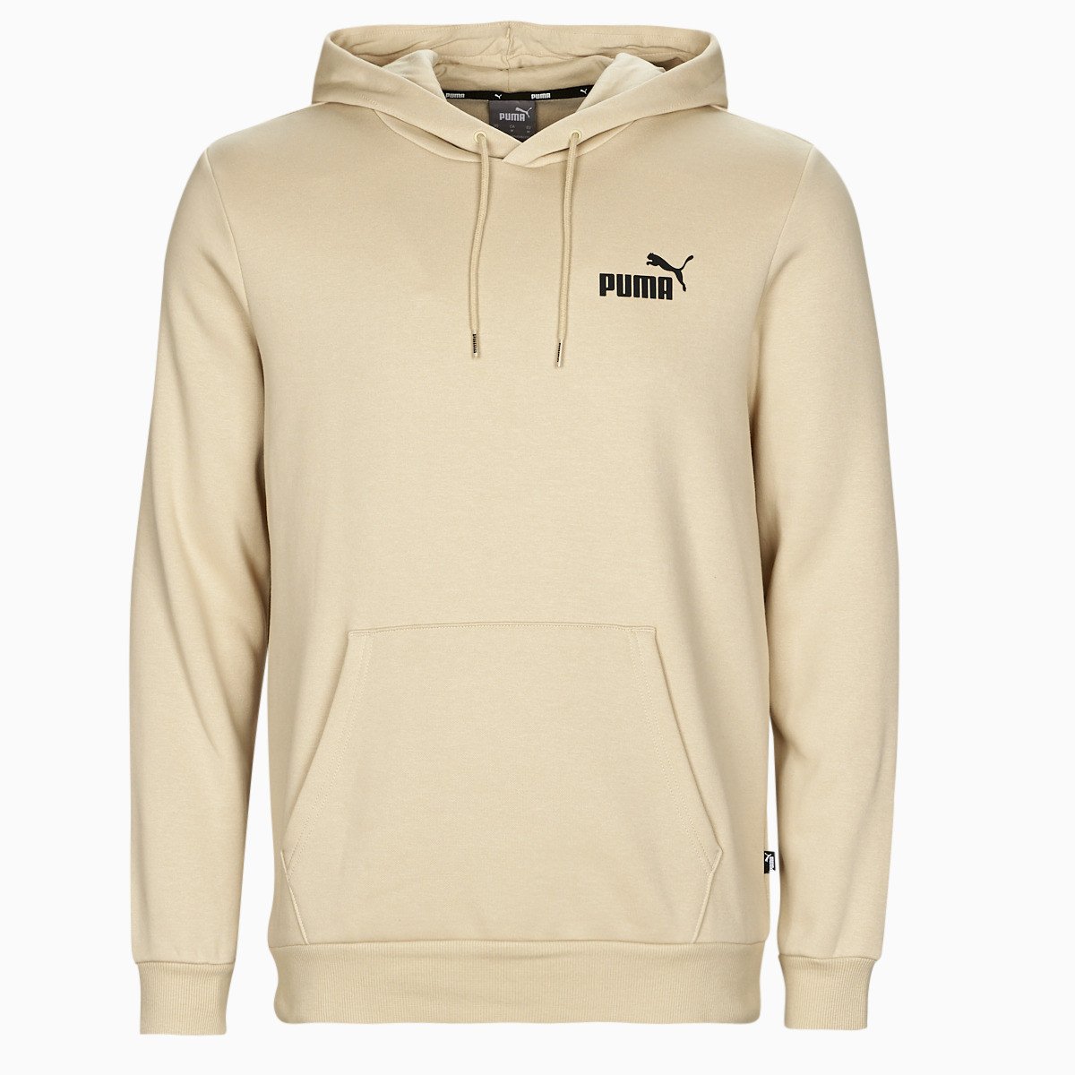 Puma  ESS SMALL LOGO HOODIE  Béžová