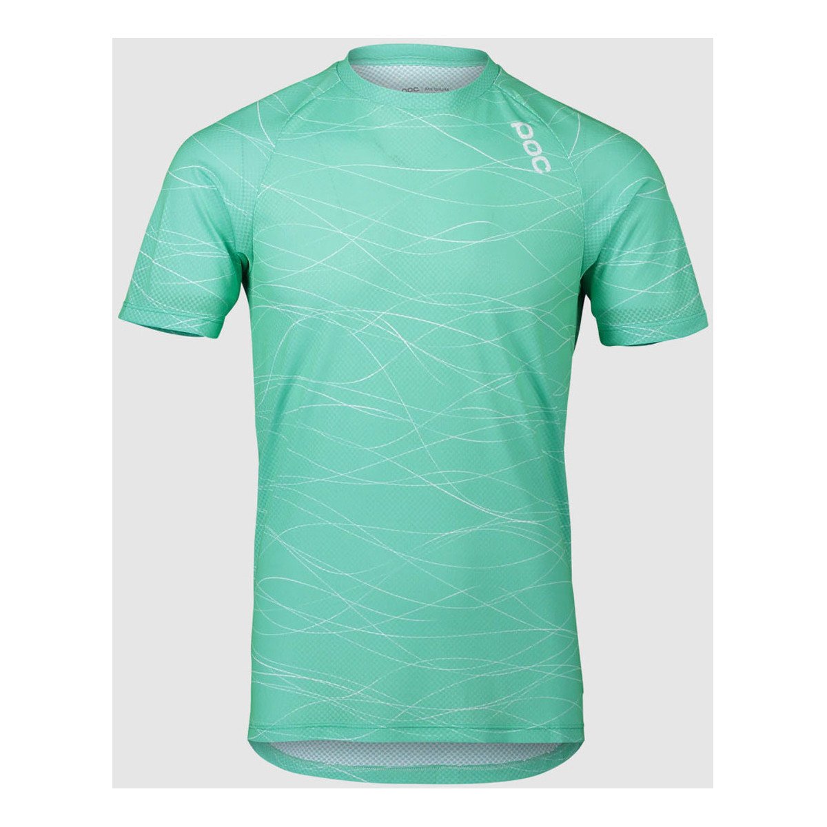 Poc  52842-8389 MTB  PURE TEE LINES FLUORITE GREEN  Zelená