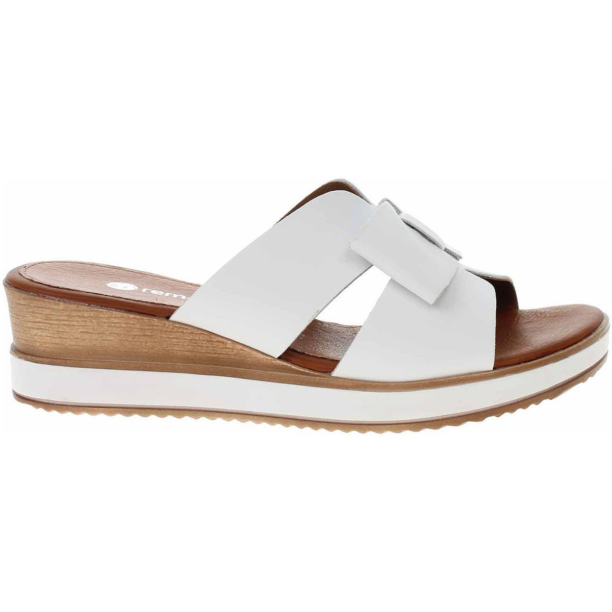 Remonte  Dámské pantofle  D6456-80 weiss  Bílá