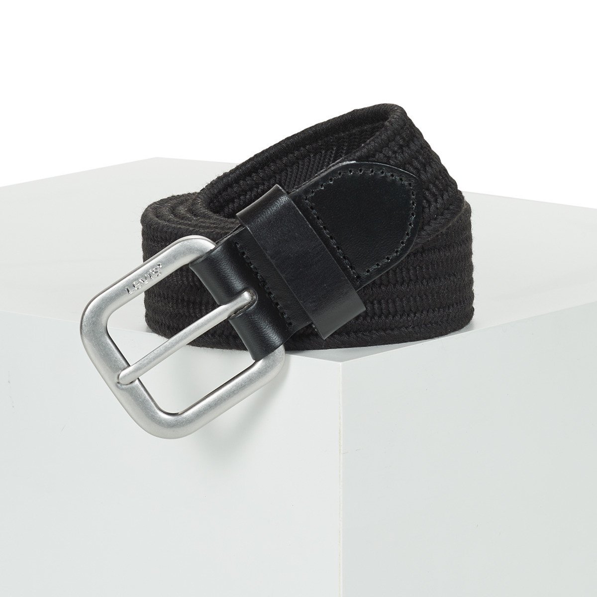 Levis  STRETCH WOVEN BELT OV  Černá