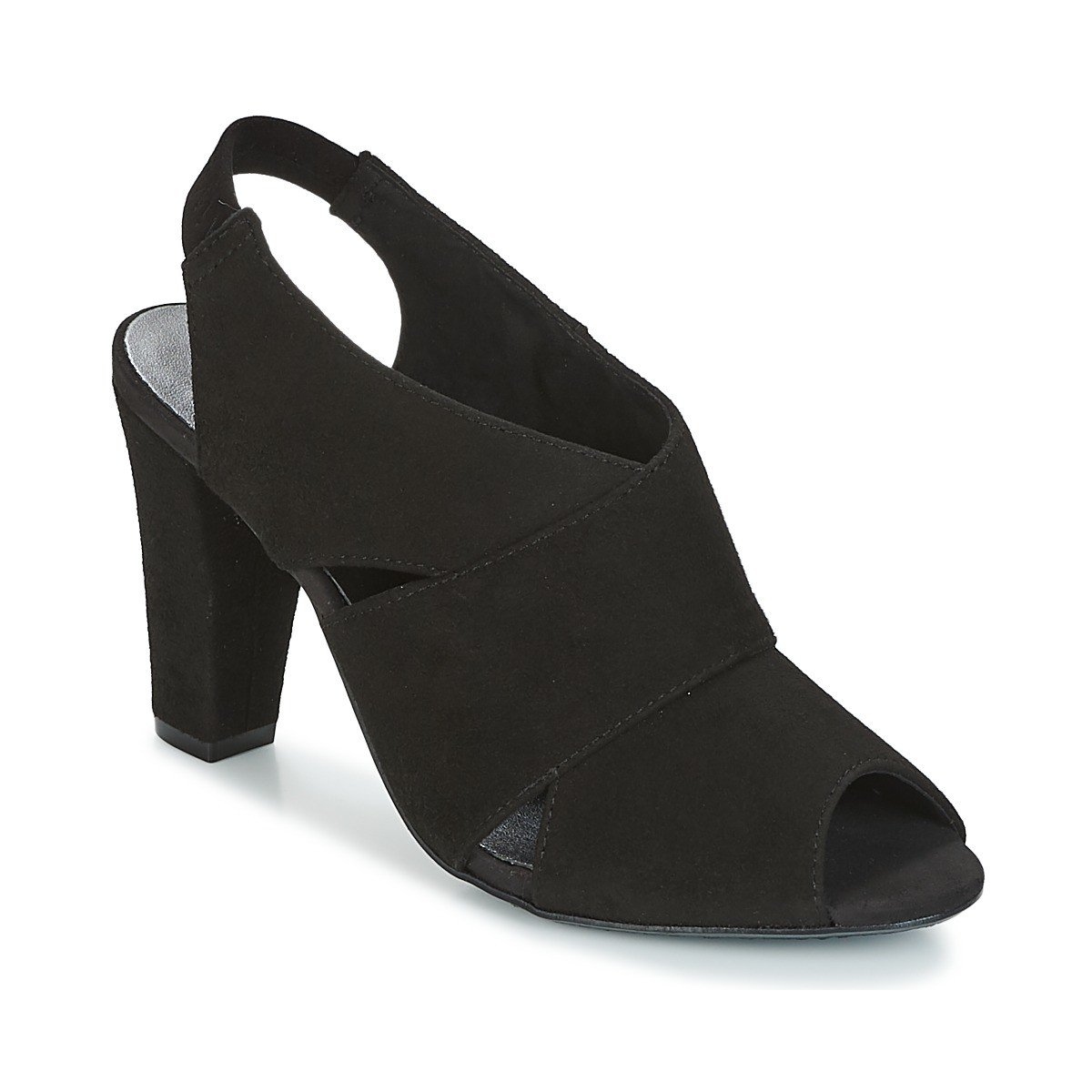 KG by Kurt Geiger  FOOT-COVERAGE-FLEX-SANDAL-BLACK  Černá