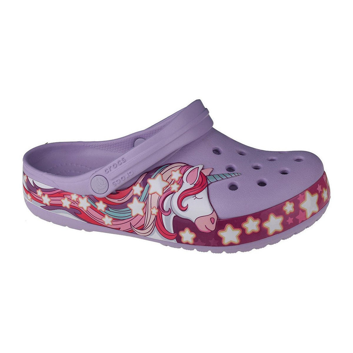 Crocs  Fun Lab Unicorn Band Clog  Fialová