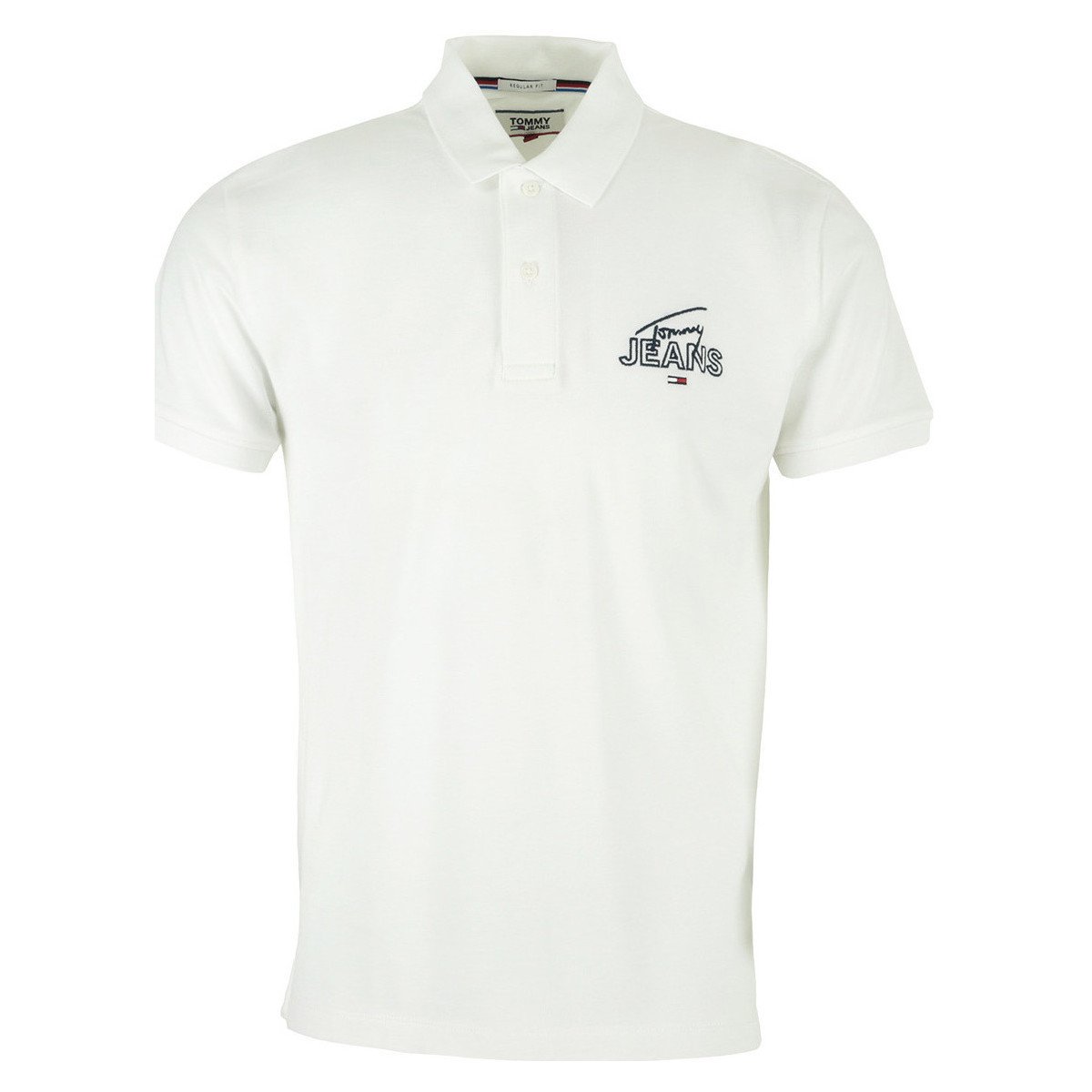 Tommy Hilfiger  Solid Graphic Polo  Bílá