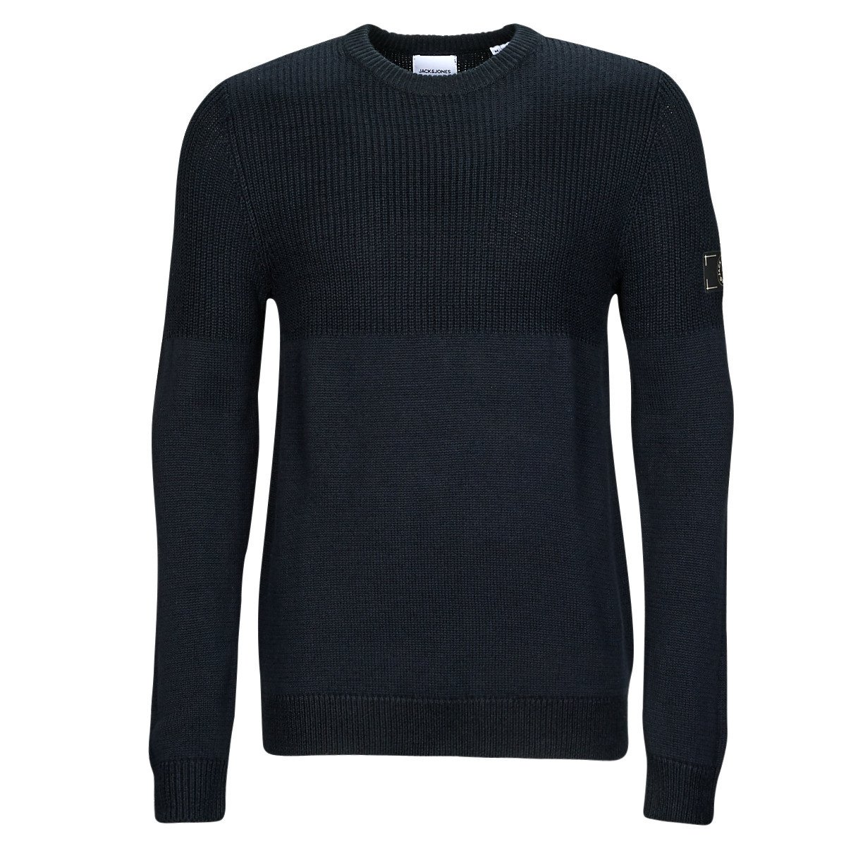 Jack & Jones  JJSPENCER KNIT CREW NECK  Tmavě modrá