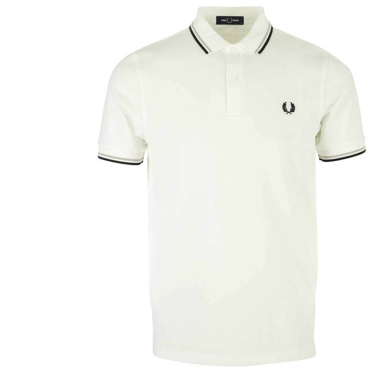 Fred Perry  Twin Tipped Shirt  Bílá