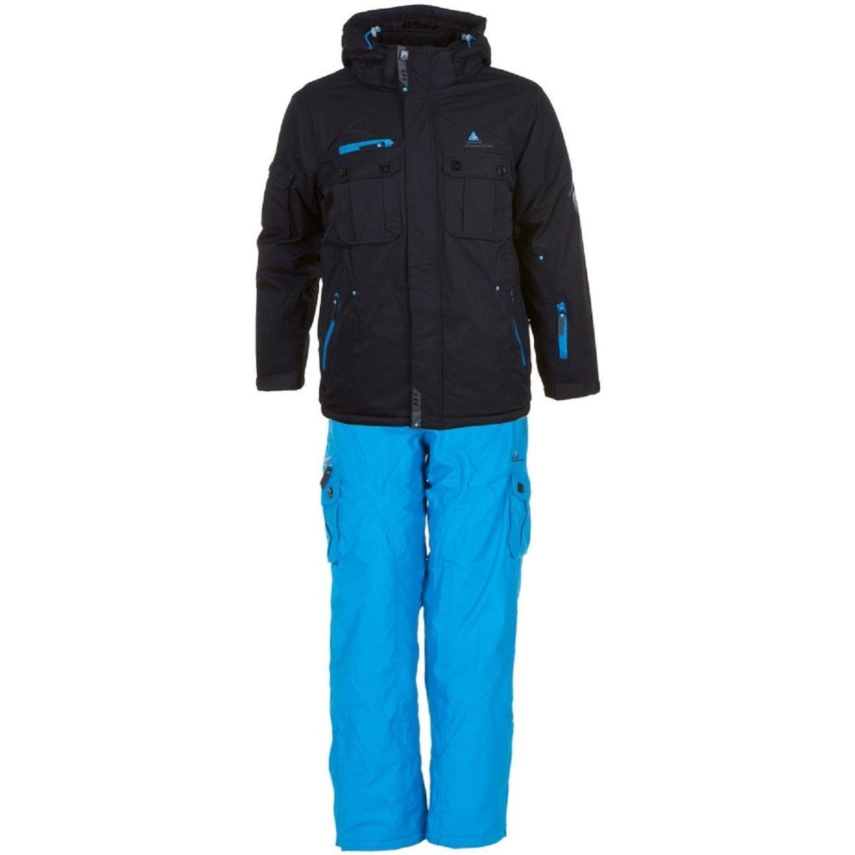 Peak Mountain  Ensemble de ski garçon ECARDIDEN  Černá