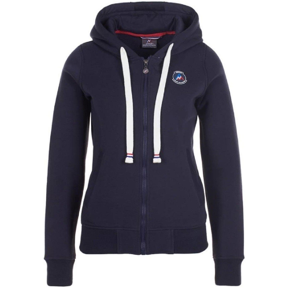 Peak Mountain  Sweat molleton zippé à capuche femme APILOT  Tmavě modrá