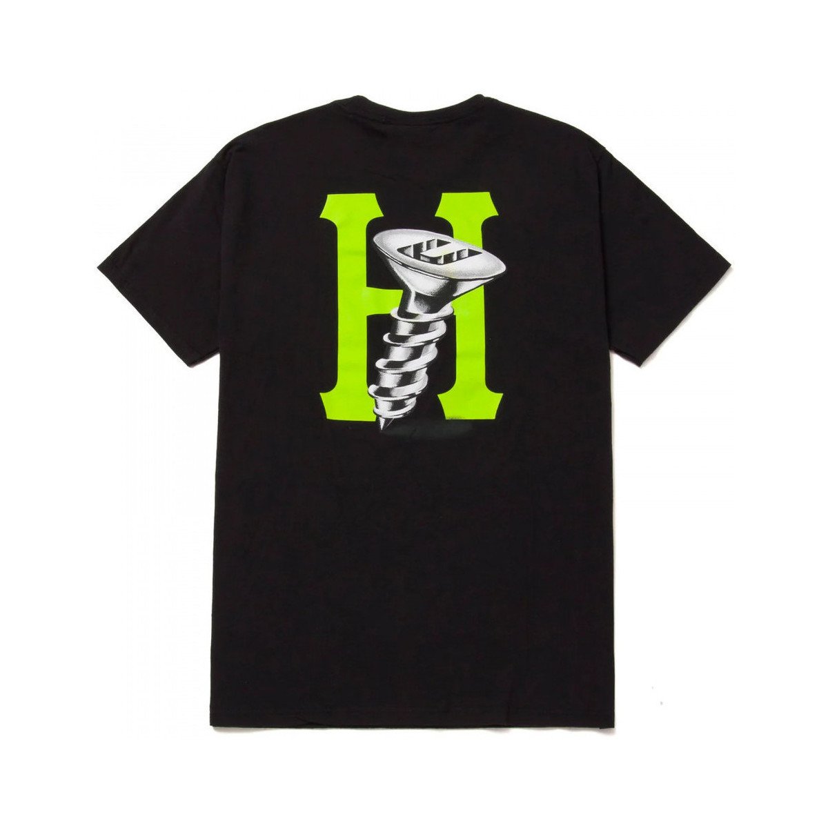 Huf  T-shirt hardware ss  Černá