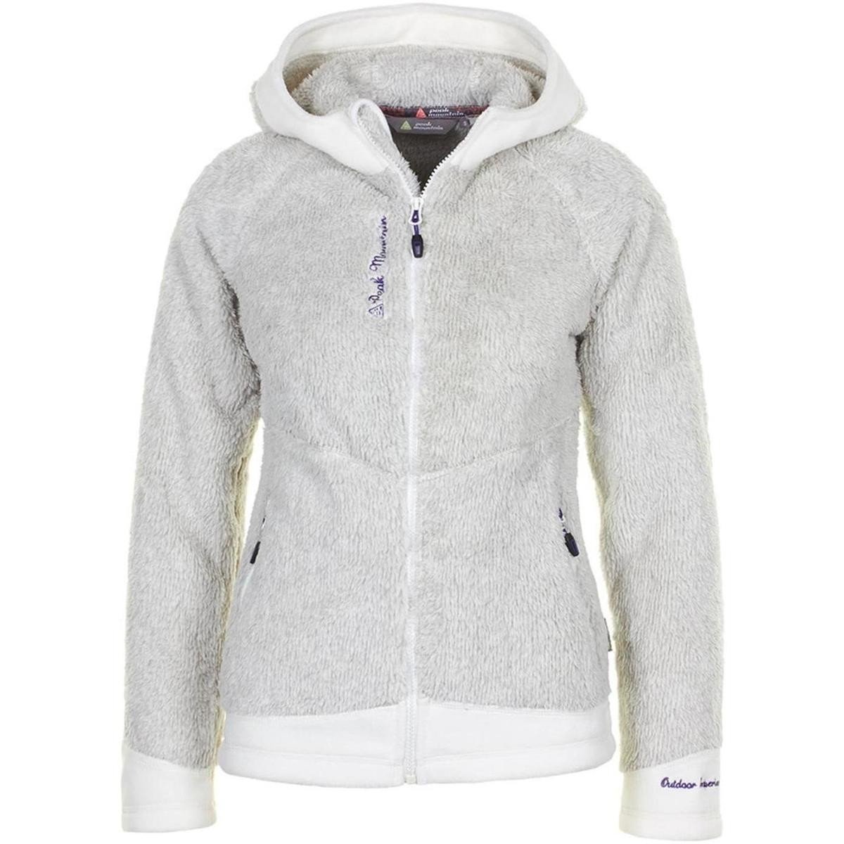 Peak Mountain  Blouson polaire femme ALMERIA  Bílá