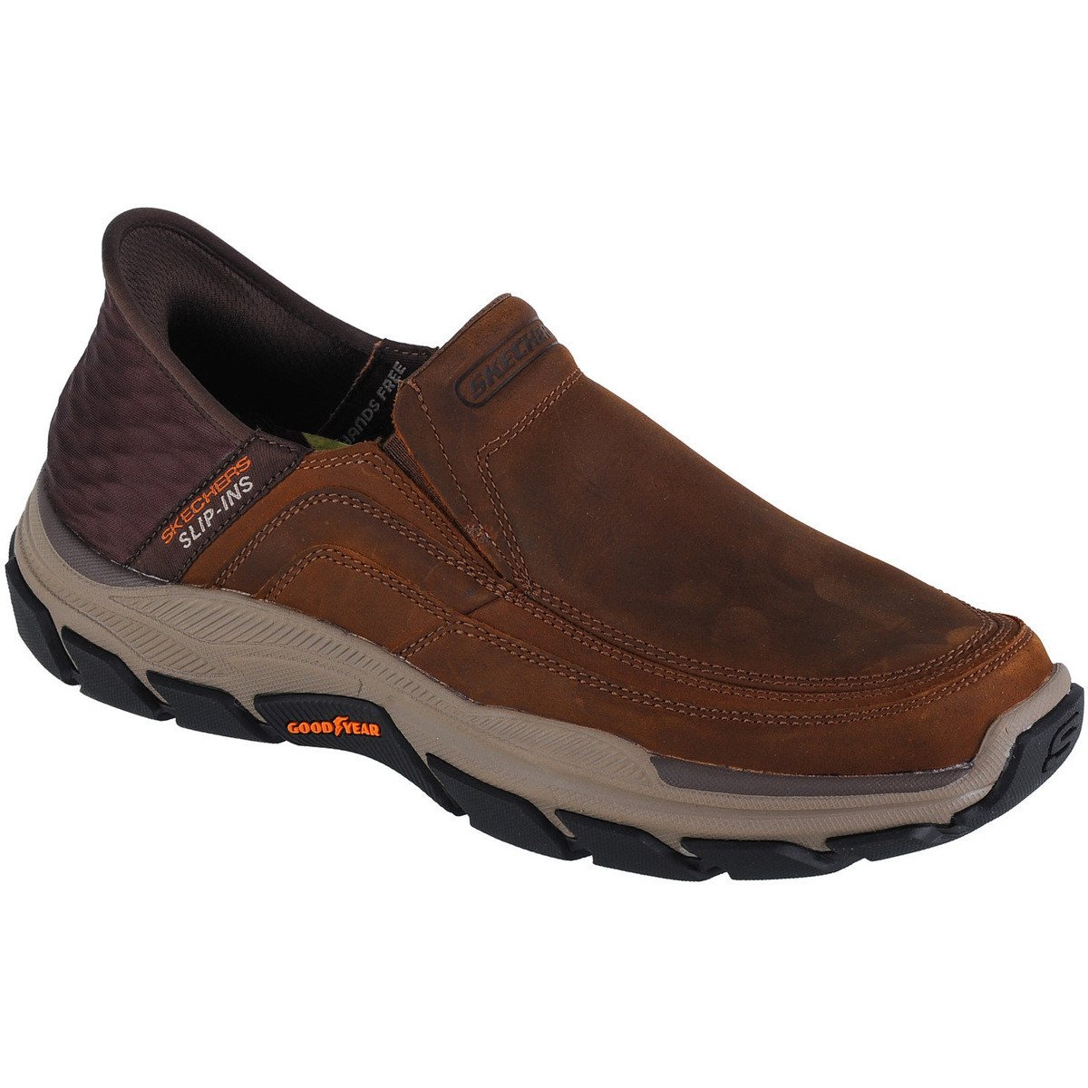 Skechers  Respected - Elgin Slip-ins  Hnědá