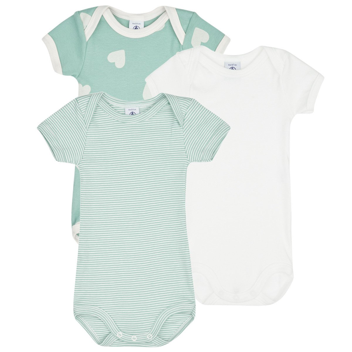 Petit Bateau  LOVING X3  ruznobarevne