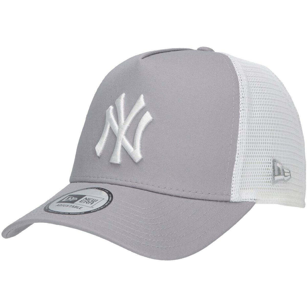 New-Era  New York Yankees MLB Clean Trucker Cap  Šedá