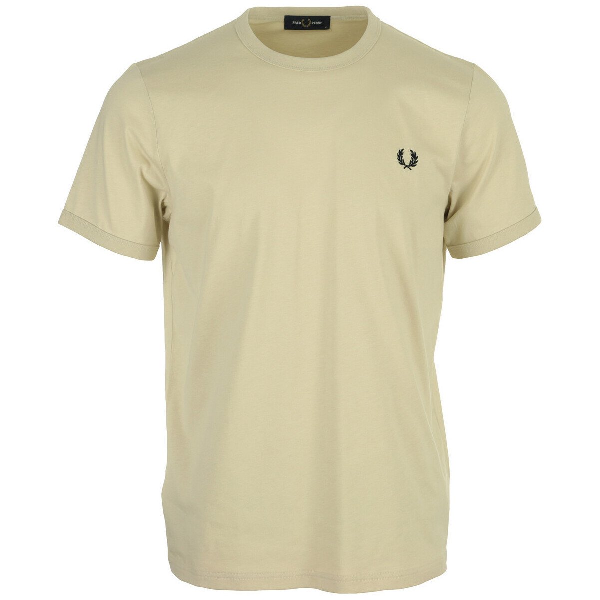 Fred Perry  Ringer T-Shirt  Béžová