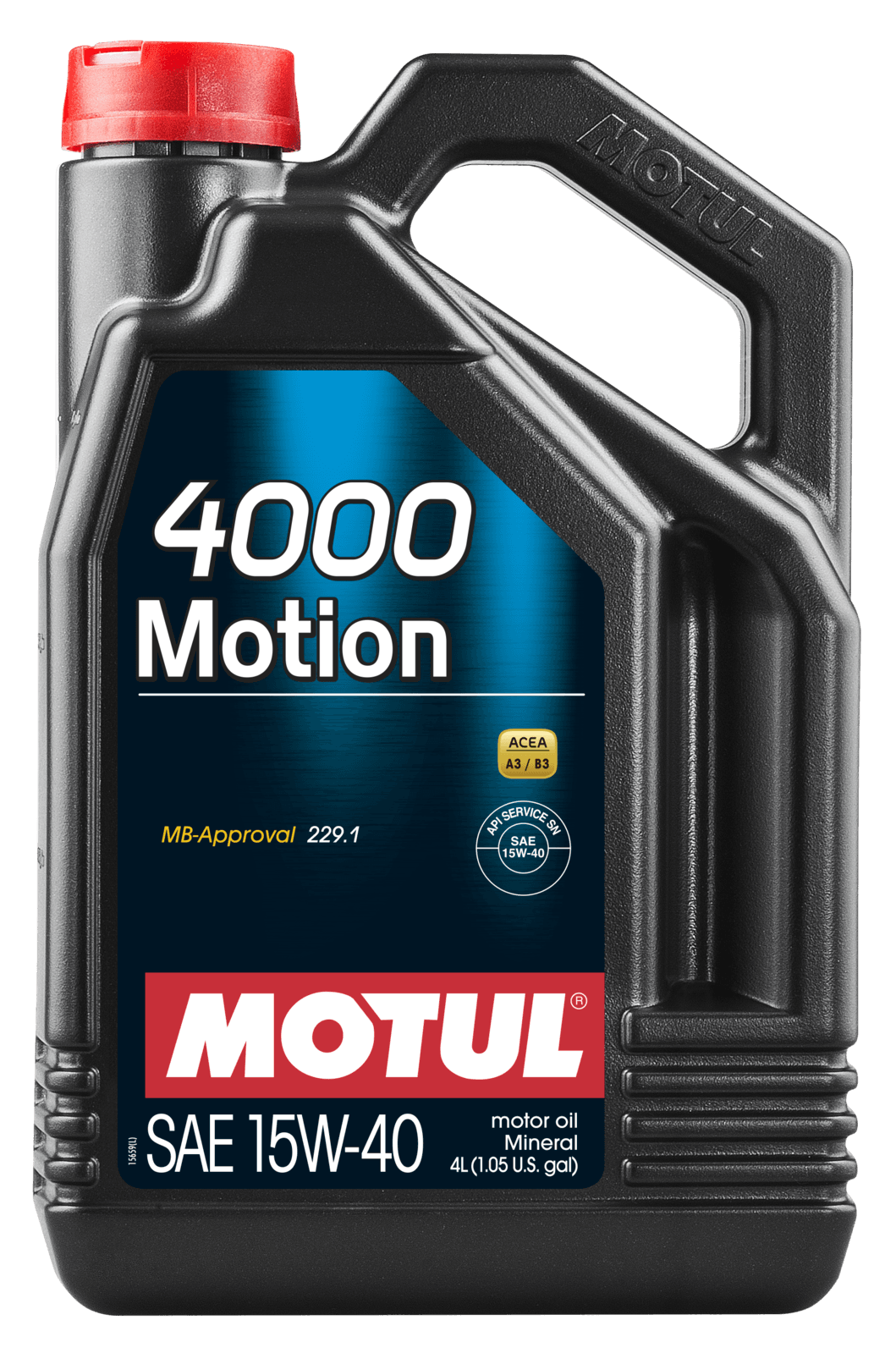 Motorový olej 15W-40 MOTUL 4000 MOTION - 4L