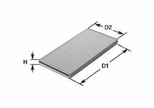 Filtr, vzduch v interiéru CLEAN FILTERS NC2035