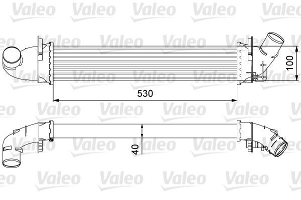 Chladič turba VALEO 818544