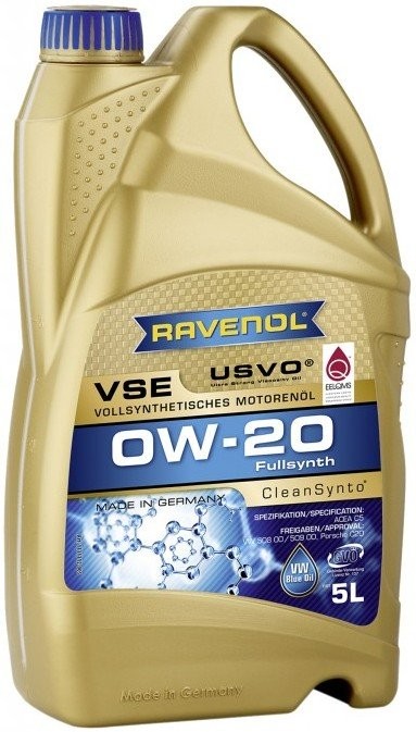 Motorový olej 0W-20 Ravenol VSE - 5L