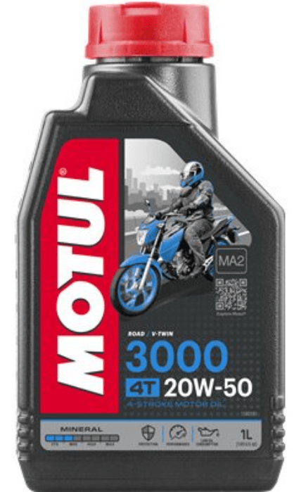Motorový olej 20W-50 MOTUL 3000 4T - 1L