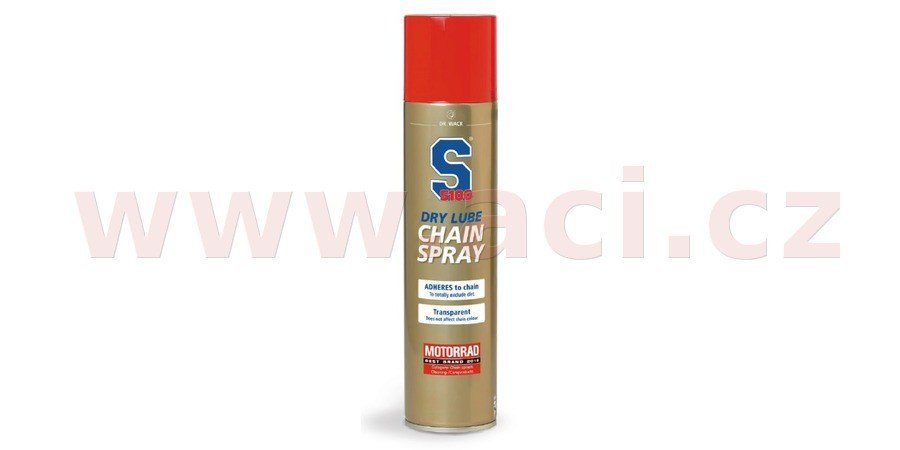 S100 mazivo na řetězy - Dry Lube Chain Spray 400 ml