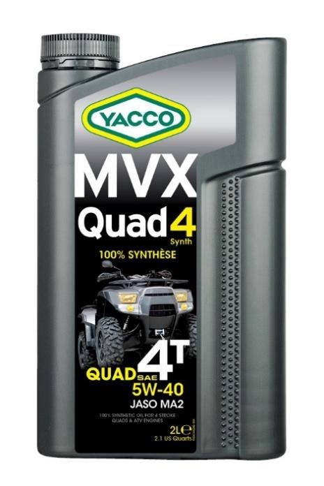 Motorový olej 5W-40 YACCO MVX QUAD 4 SYNTH - 2L