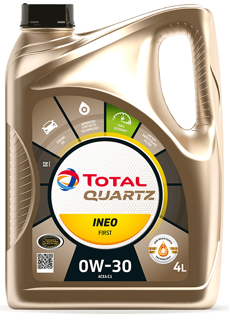 Motorový olej 0W-30 Total Ineo First - 4L