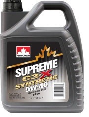 Motorový olej 5W-40 Petro Canada Supreme C3-X Synthetic - 5L