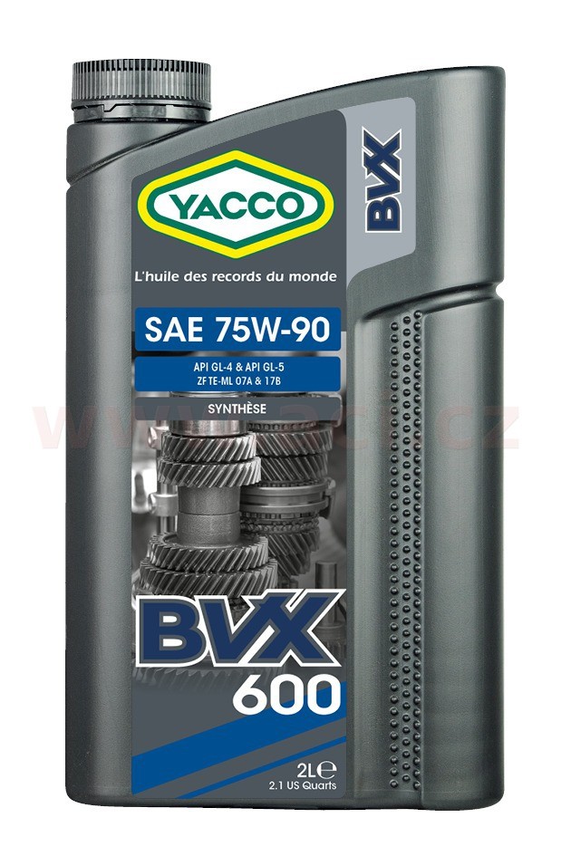 Olej do převodovky YACCO BVX 600 75W-90 - 2L