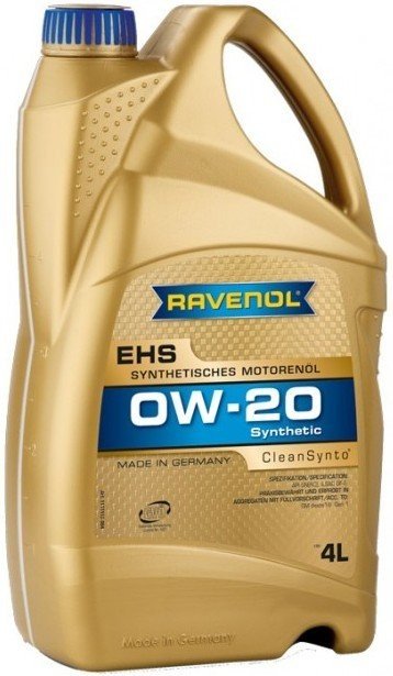 Motorový olej 0W-20 Ravenol EHS - 4L