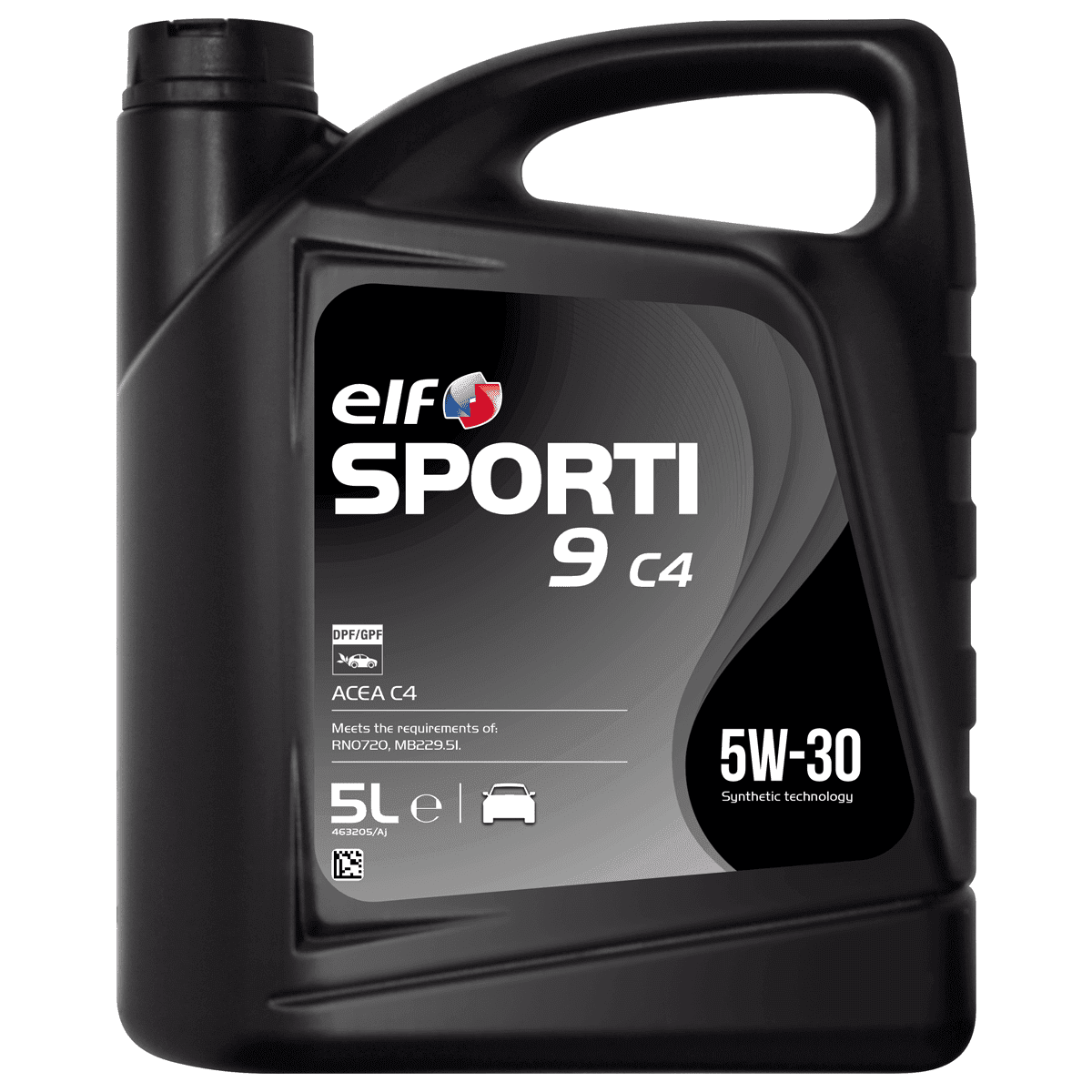 ELF SPORTI 9 C4 5W30 (208L)* 210594