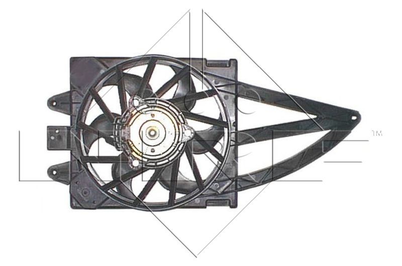 Větrák, chlazení motoru NRF WYPRZEDA˝ 47241