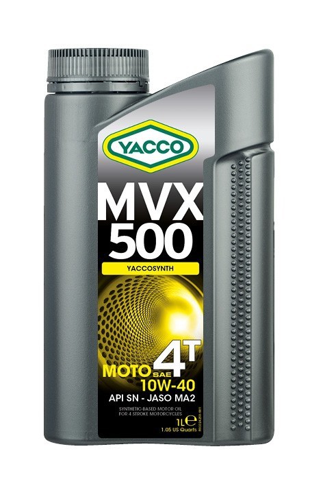 Motorový olej 10W-40 YACCO MVX 500 4T - 1L